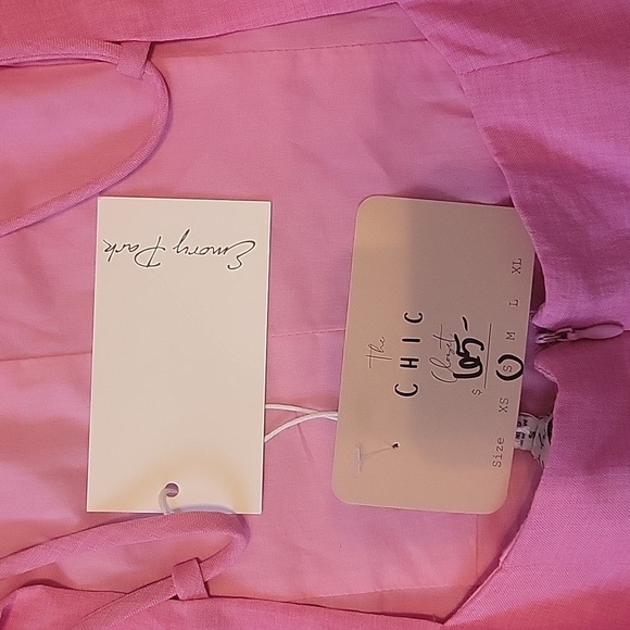 NWT Emory Park Pink Midi Straopy Dress Size Small - Picture 5 of 7